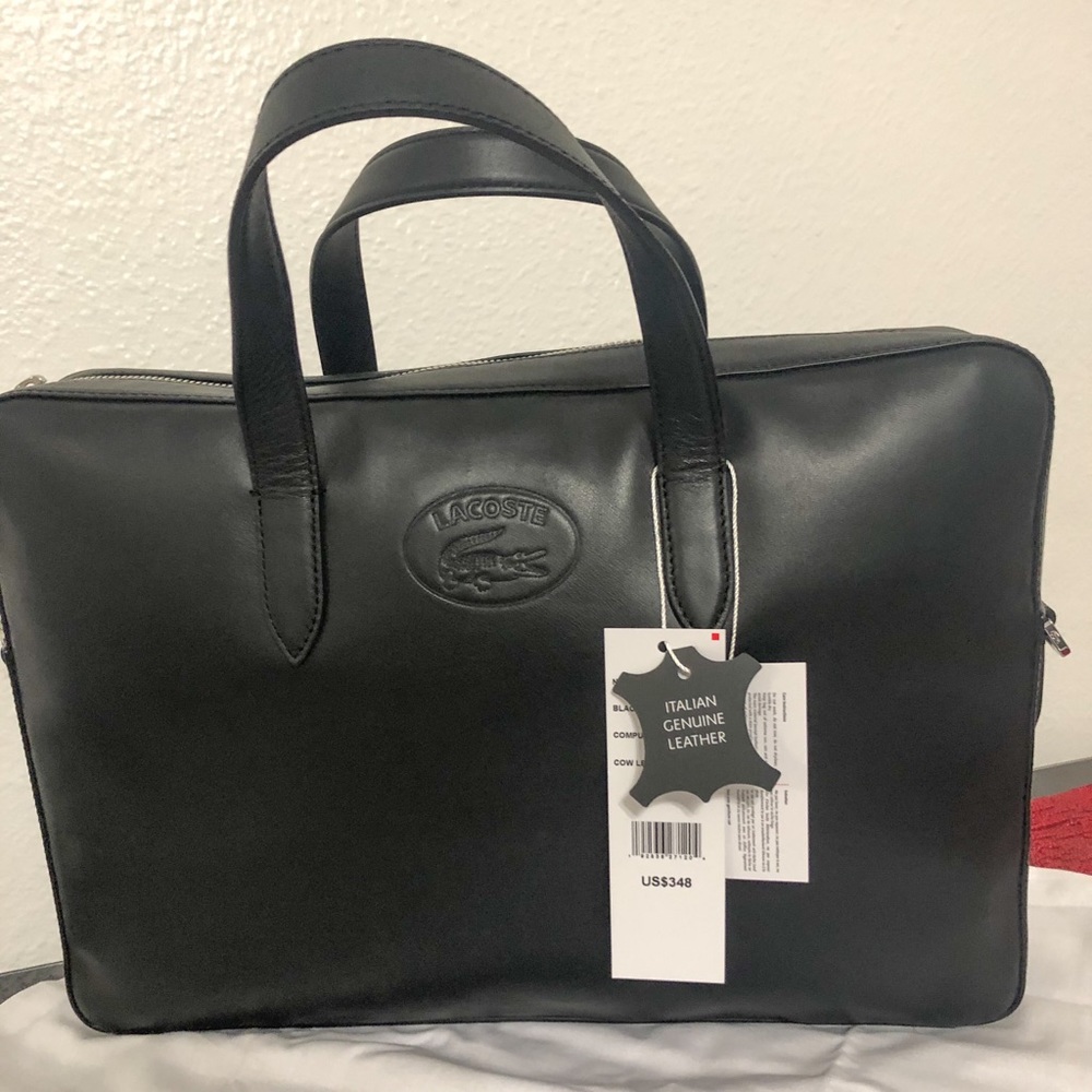 New with Tags Lacoste Computer messenger bag